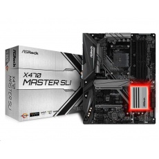 ASRock MB Sc AM4 X470 MASTER SLI, AMD X470, 4xDDR4, VGA ASRock MB Sc AM4 X470 MASTER SLI, AMD X470, 4xDDR4, VGA