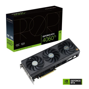 BAZAR - ASUS VGA NVIDIA GeForce RTX 4060 Ti PROART OC 16G, 16G GDDR6, 3xDP, 1xHDMI (Náhradní krabice)