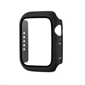 COTECi polykarbonátové pouzdro s ochranou displeje pro Apple Watch 45 mm černá COTECi polykarbonátové pouzdro s ochranou displeje pro Apple Watch 45 mm černá