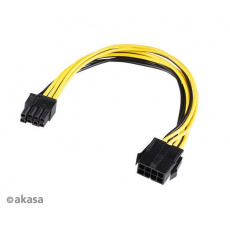 AKASA adaptér 12V ATX 8-Pin to PCIe 6+2 pin Adapter Cable AKASA adaptér 12V ATX 8-Pin to PCIe 6+2 pin Adapter Cable