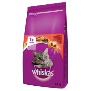 WHISKAS hovezi 3,8kg