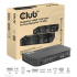 Club3D síťový přepínač - Switch, DP/HDMI KVM Switch - Dual DP 4K 60Hz