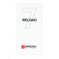 SKROSS powerbank Reload 7, 7000mAh, 2x 2.4A výstup, microUSB kabel, bílý SKROSS powerbank Reload 7, 7000mAh, 2x 2.4A výstup, microUSB kabel, bílý