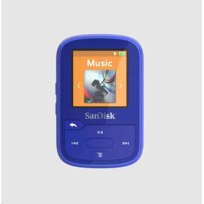 SanDisk Clip Sport Plus MP3 Player 32GB, Blue