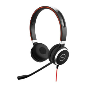 Jabra náhlavní souprava Evolve 40, stereo, USB + 3,5 mm jack, NC, MS