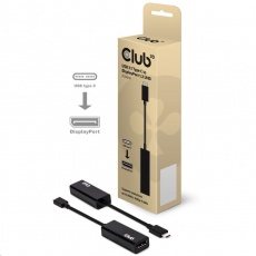 Club3D Adaptér pasivní USB 3.1 Typ C na DisplayPort 1.2 4K60Hz UHD (M/F) Club3D Adaptér pasivní USB 3.1 Typ C na DisplayPort 1.2 4K60Hz UHD (M/F)
