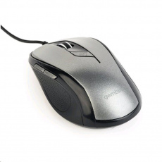 GEMBIRD myš MUS-6B-01, USB, černo-stříbrná GEMBIRD myš MUS-6B-01, USB, černo-stříbrná