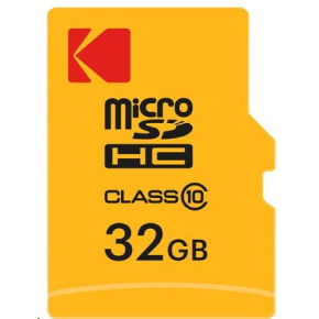 Kodak paměťová micro SD karta 32GB Class10 w/adapter Extra