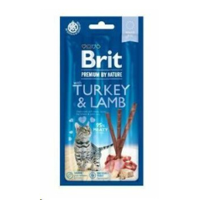 Brit Premium by Nature Cat Sticks with Turkey & Lamb (3 sticks)