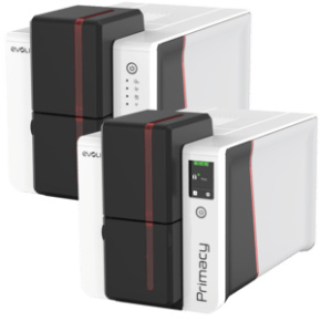 Evolis Primacy 2 Simplex, Go Pack single sided, 12 dots/mm (300 dpi), USB, Ethernet, red