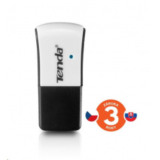 Tenda W311M Wireless-N Mini USB Adapter, 802.11b/g/n, 2,4 GHz, 150 Mb/s, 1x Int. Ant. 3 dBi Tenda W311M Wireless-N Mini USB Adapter, 802.11b/g/n, 2,4 GHz, 150 Mb/s, 1x Int. Ant. 3 dBi