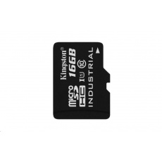 Kingston 16GB microSDHC UHS-I Industrial Temp Card Single Pack (bez adaptéru) Kingston 16GB microSDHC UHS-I Industrial Temp Card Single Pack (bez adaptéru)
