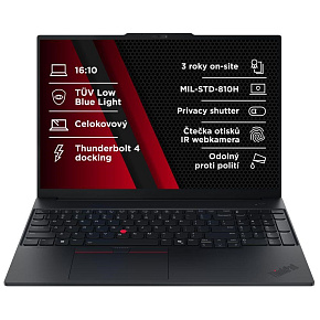 LENOVO NTB ThinkPad E16 G3 - Ultra5 225U,16" WUXGA,16GB,512SSD,IRcam,W11P,5let On-Site,5let KYD LENOVO NTB ThinkPad E16 G3 - Ultra5 225U,16" WUXGA,16GB,512SSD,IRcam,W11P,5let On-Site,5let KYD