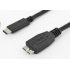 PremiumCord Kabel USB 3.1 konektor C/male - USB 3.0 konektor Micro-B/male, 1m