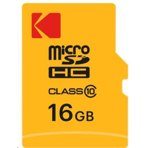 Kodak paměťová micro SD karta 16GB Class10 w/adapter Extra