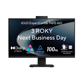 ASUS PC AiO ExpertCenter P470 (P470VAK-BPC7321TX), Core 7 240H, 27" FHD, 32GB, 1TB SSD, Intel, W11 Pro, Black ASUS PC AiO ExpertCenter P470 (P470VAK-BPC7321TX), Core 7 240H, 27" FHD, 32GB, 1TB SSD, Intel, W11 Pro, Black