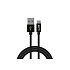 WG - Datový kabel SUPER CHARGE Type-C na USB-A, 1 metr, 5 A, černá