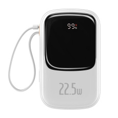 Baseus Qpow Pro Digital Display Fast Charge Power Bank 20000mAh 22.5W Type-C White Baseus Qpow Pro Digital Display Fast Charge Power Bank 20000mAh 22.5W Type-C White