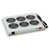 TRITON Ventilační jednotka horní (spodní), 6 ventilátorů-230V/90W, termostat, šedá