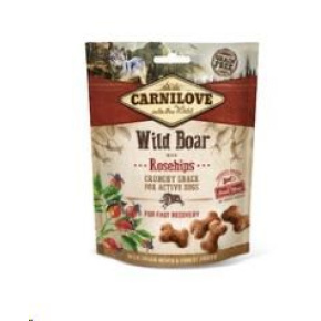 Carnilove Dog Crunchy Snack Wild Boar,Rosehips,meat 200g