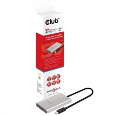Club3D Adaptér Thunderbolt 3 na 2x HDMI 2.0 4K60Hz UHD Club3D Adaptér Thunderbolt 3 na 2x HDMI 2.0 4K60Hz UHD