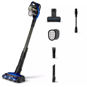 Philips 8000 Series XC8049/01 akumulátorový vysavač, tyčový, LED osvětlení, PowerCyclone 10, modrý