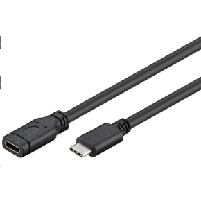 PremiumCord Prodlužovací kabel USB 3.2 generation 2, C/male - C/female, 1,5m