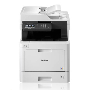 BROTHER multifunkce color laserová DCP-L8410CDW  - A4, 31ppm 512MB 2400x600 PCL LAN USB WiFi 250l 50ADF, DUPLEX