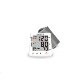 Orava TL-100 digitální tlakoměr, LCD displej, indikace arytmie, paměť pro 2 osoby, bílá