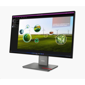 LENOVO LCD ThinkVision P27q-40- 27",IPS,mat,16:9,2560x1440,178/178,4/6ms,350cd/m2,1500:1,CAM,DP,HDMI,PIVOT,VESA,3Y