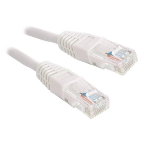 XtendLan patch kabel Cat5E, UTP - 1m, bílý (prodej po 10 ks)