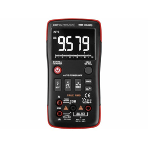 Extol Premium 8831251 multimetr digitální, inverzní displej, True RMS, automatická volba rozsahů