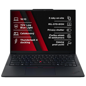 LENOVO NTB ThinkPad E14 G7 - Ultra7 258V,14" 2.8K 120Hz,32GB,1TBSSD,FHD+IRcam,W11P