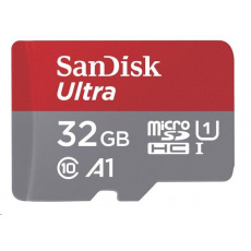 SanDisk MicroSDHC karta 64GB Ultra (120MB/s, A1 Class 10 UHS-I ) + adaptér