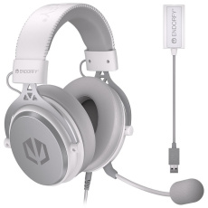 Endorfy headset VIRO Plus USB OWH / drátový / s odnímatelným mikrofonem / USB / bílý Endorfy headset VIRO Plus USB OWH / drátový / s odnímatelným mikrofonem / USB / bílý