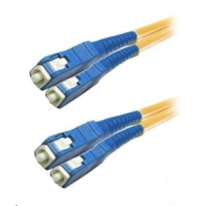 Duplexní patch kabel SM 9/125, OS2, SC-SC, LS0H, 1,5m