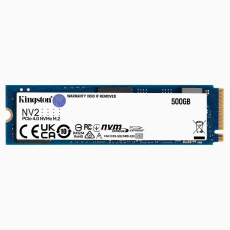 Kingston SSD 500GB NV2 M.2 2280 NVMe™ PCIe Gen (R 2100MB/s; W 1700MB/s)