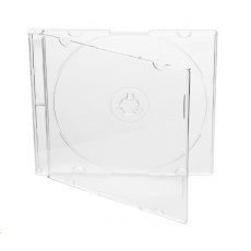COVER IT Krabička na 1 CD 5,2mm slim box + tray čirý 10ks/bal COVER IT Krabička na 1 CD 5,2mm slim box + tray čirý 10ks/bal