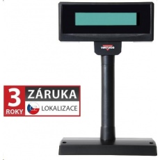 Virtuos LCD zákaznický displej Virtuos FL-2024LW 2x20, USB, 5V, černý Virtuos LCD zákaznický displej Virtuos FL-2024LW 2x20, USB, 5V, černý