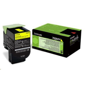 LEXMARK Yellow toner 702HY pro CS310/410/510 z programu Lexmark Return (3 000 stran)