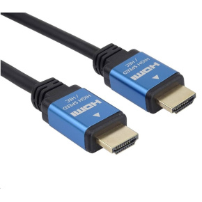 PREMIUMCORD Kabel HDMI - Ultra HDTV, 1.5m (kovové, zlacené konektory)