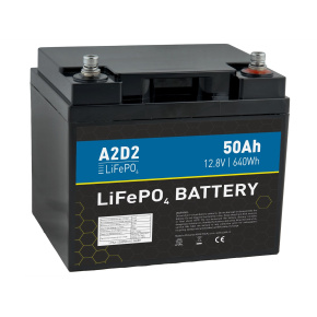AVACOM A2D2 baterie LiFePO4 12,8V 50Ah M6 AVACOM A2D2 baterie LiFePO4 12,8V 50Ah M6