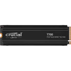 CRUCIAL SSD 1TB T700, M.2 2280, PCIe Gen5x4, R:11700/W:9500MB/s, Heatsink CRUCIAL SSD 1TB T700, M.2 2280, PCIe Gen5x4, R:11700/W:9500MB/s, Heatsink