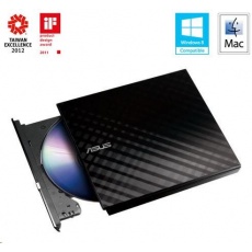 ASUS DVD Writer SDRW-08D2S-U LITE/BLACK, External Slim DVD-RW, black, USB ASUS DVD Writer SDRW-08D2S-U LITE/BLACK, External Slim DVD-RW, black, USB