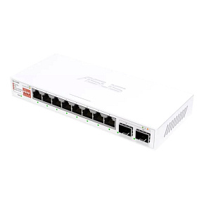 ASUS switch QG-U1080, 8x 2.5G RJ45, 2x 10G SFP+